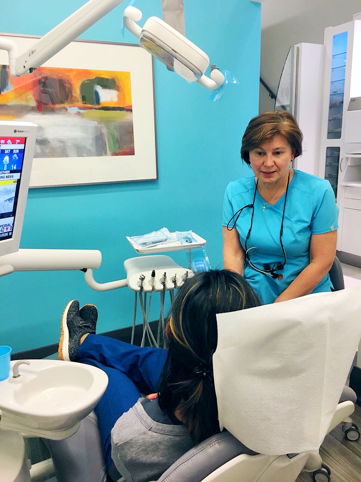 Dr Kharkavets Chairside